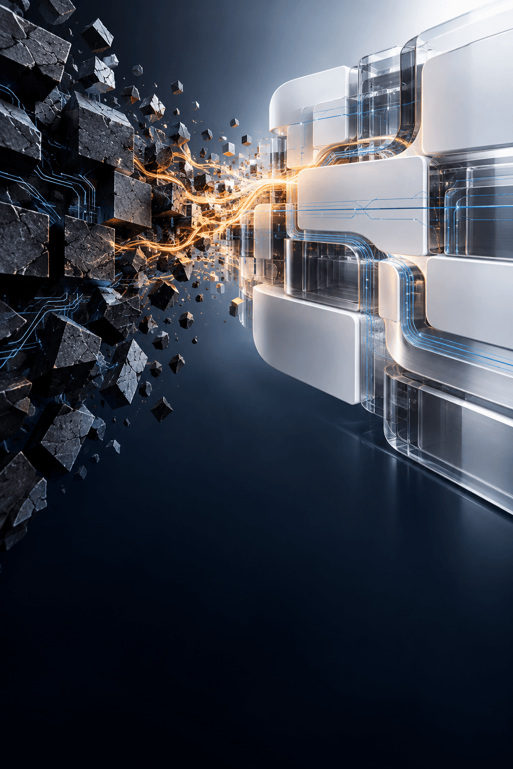 Legacy systems transforming into a connected digital enterprise